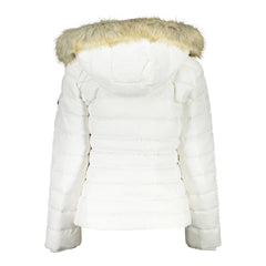 Jaquetas e casacos de poliéster branco Tommy Hilfiger