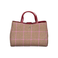 Bolsa Tommy Hilfiger de algodão vermelha