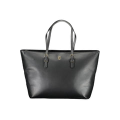 Bolsa Tommy Hilfiger Preta de Polietileno