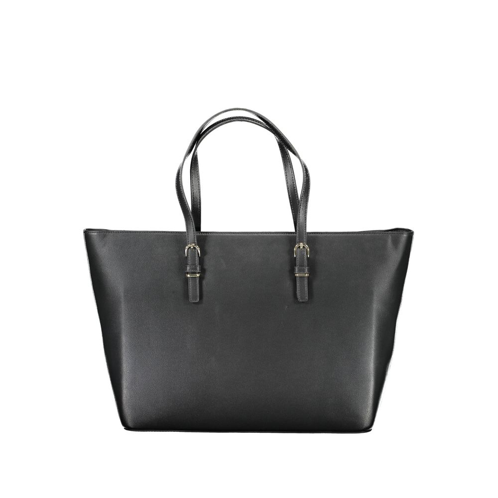 Bolsa Tommy Hilfiger Preta de Polietileno