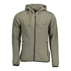 Suéter de algodão verde Noruega 1963