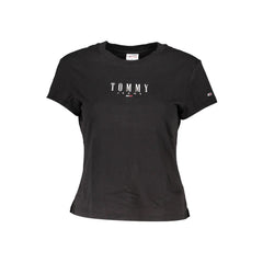 Tommy Hilfiger - Blusa e camiseta pretas de algodão
