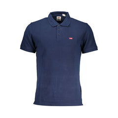 Camisa polo de algodão azul Levi's