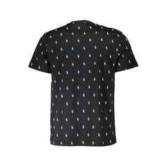 Camiseta Ralph Lauren preta de algodão