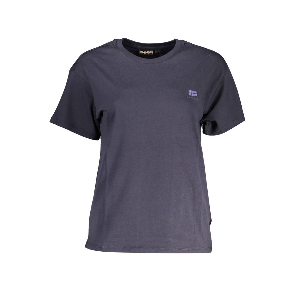 Blusa e camiseta de algodão azul Napapijri