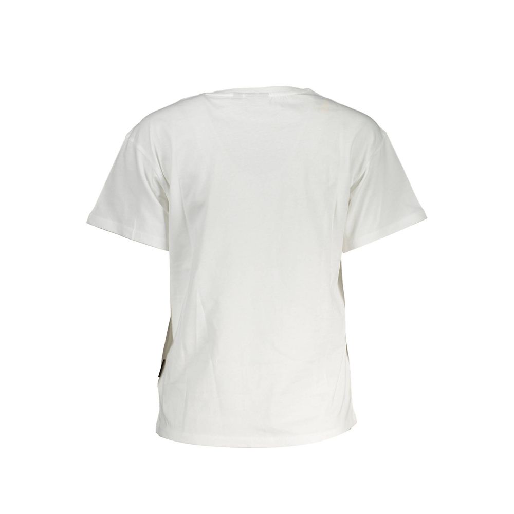 Tops e camiseta de algodão branco Napapijri