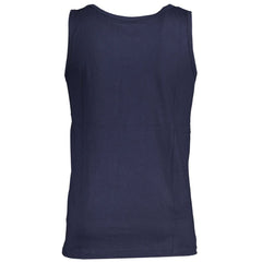 Camiseta de algodão azul Noruega 1963