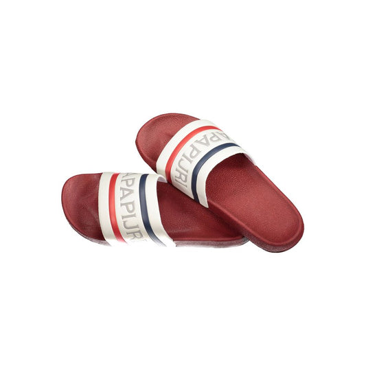 Napapijri Red Polyester Sandal
