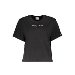 Tommy Hilfiger - Blusa e camiseta pretas de algodão