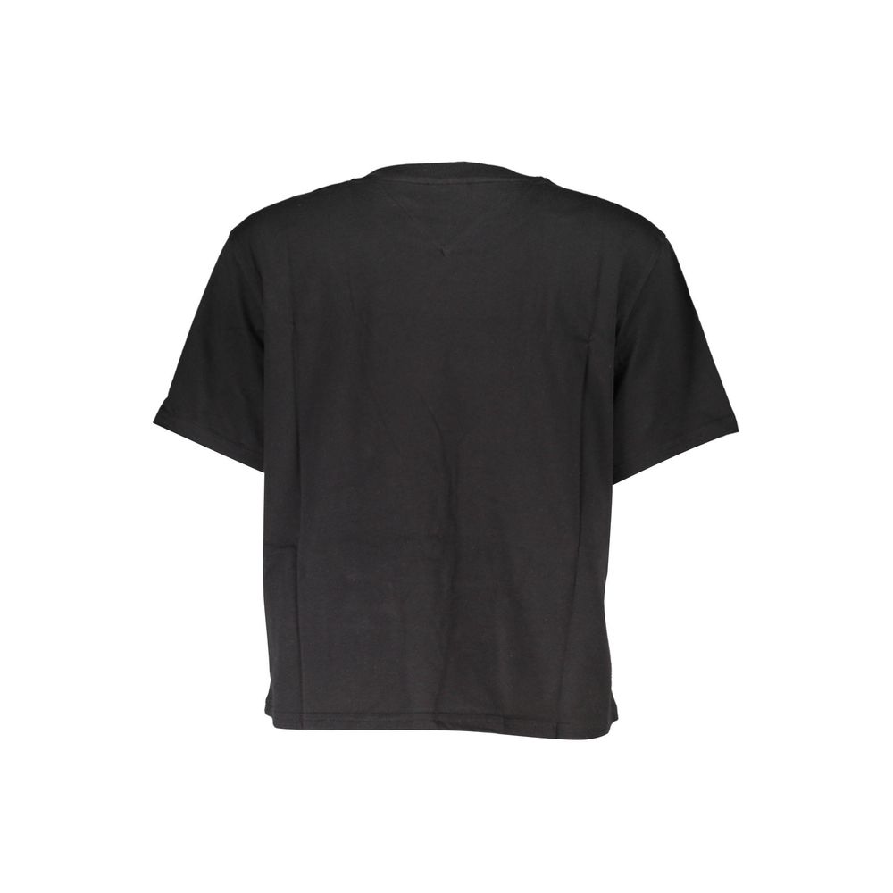 Tommy Hilfiger - Blusa e camiseta pretas de algodão