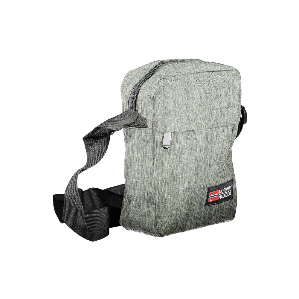 Bolsa de ombro de poliéster verde Noruega 1963