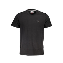 Camiseta Tommy Hilfiger preta de algodão