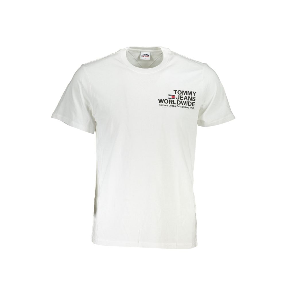 Camiseta Tommy Hilfiger de algodão branca