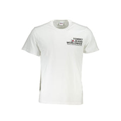 Camiseta Tommy Hilfiger de algodão branca