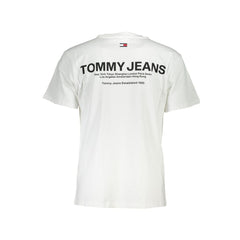 Camiseta Tommy Hilfiger de algodão branca