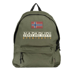 Mochila de algodão verde Napapijri