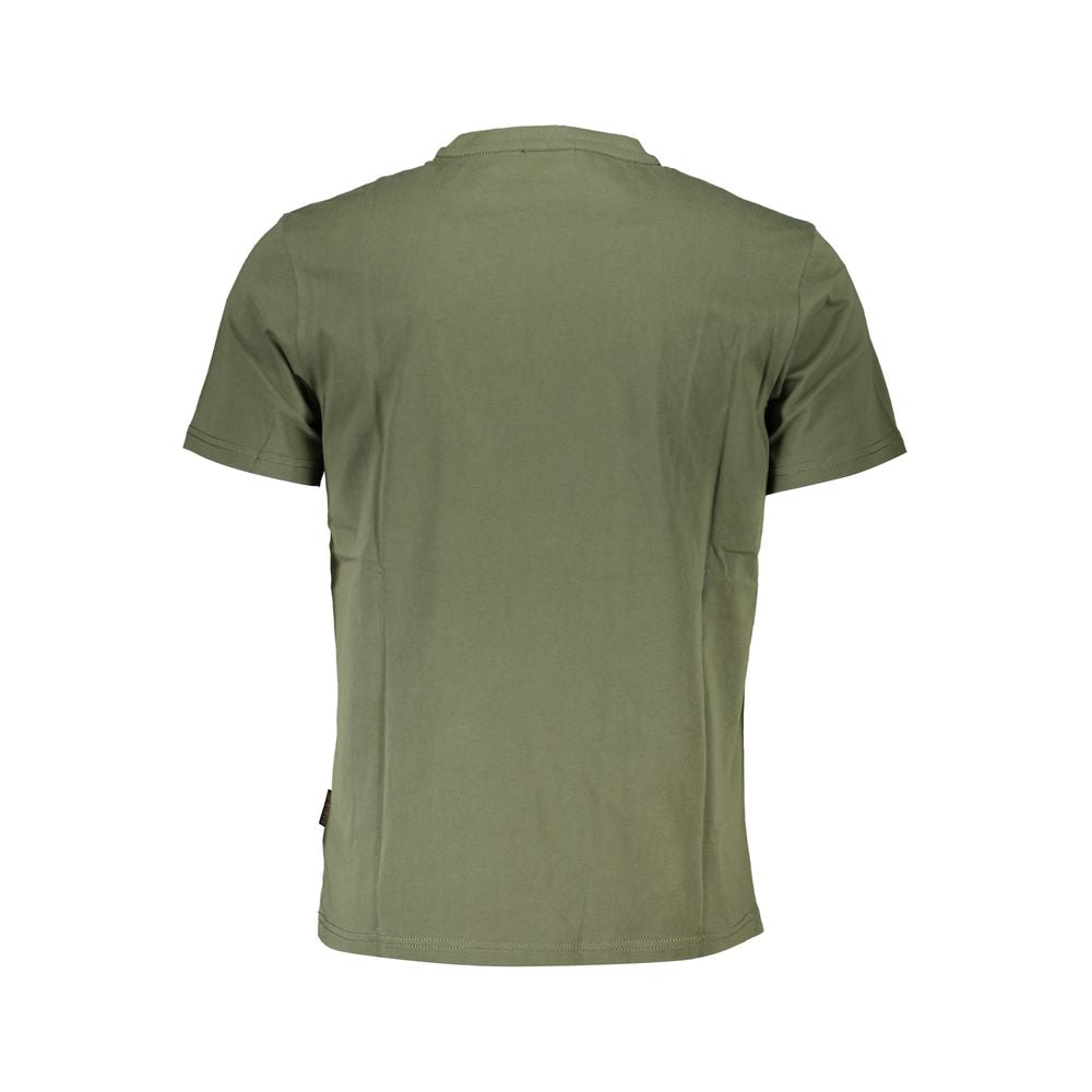 Camiseta de algodão verde Napapijri
