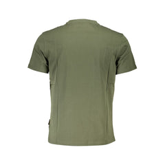 Camiseta de algodão verde Napapijri