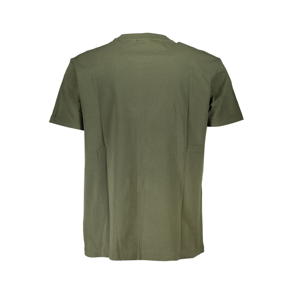 Camiseta de algodão verde Napapijri