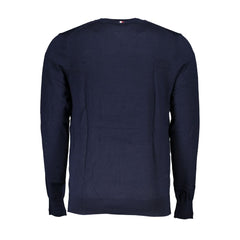 Suéter de tecido azul Tommy Hilfiger