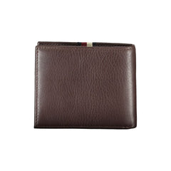 Carteira de couro marrom Tommy Hilfiger