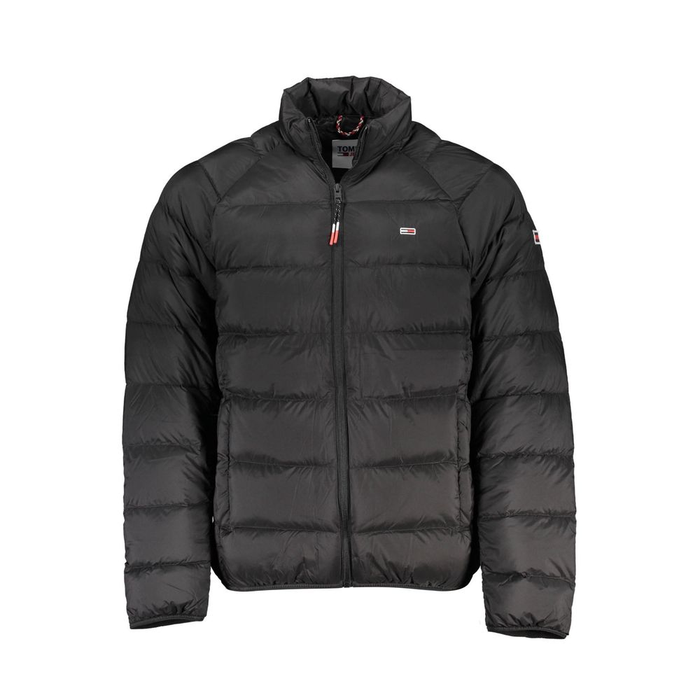Jaqueta Tommy Hilfiger preta de poliamida