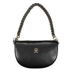Bolsa Tommy Hilfiger Preta de Polietileno