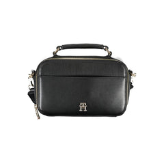Bolsa Tommy Hilfiger Preta de Polietileno