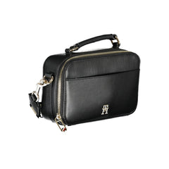Bolsa Tommy Hilfiger Preta de Polietileno