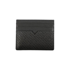 Carteira de couro preta Tommy Hilfiger