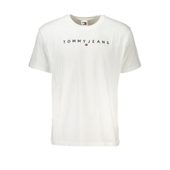 Camiseta Tommy Hilfiger de algodão branca