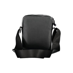 Bolsa de ombro Tommy Hilfiger preta de polietileno