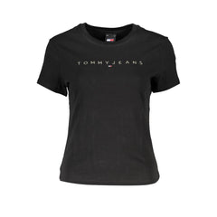 Tommy Hilfiger - Blusa e camiseta pretas de algodão