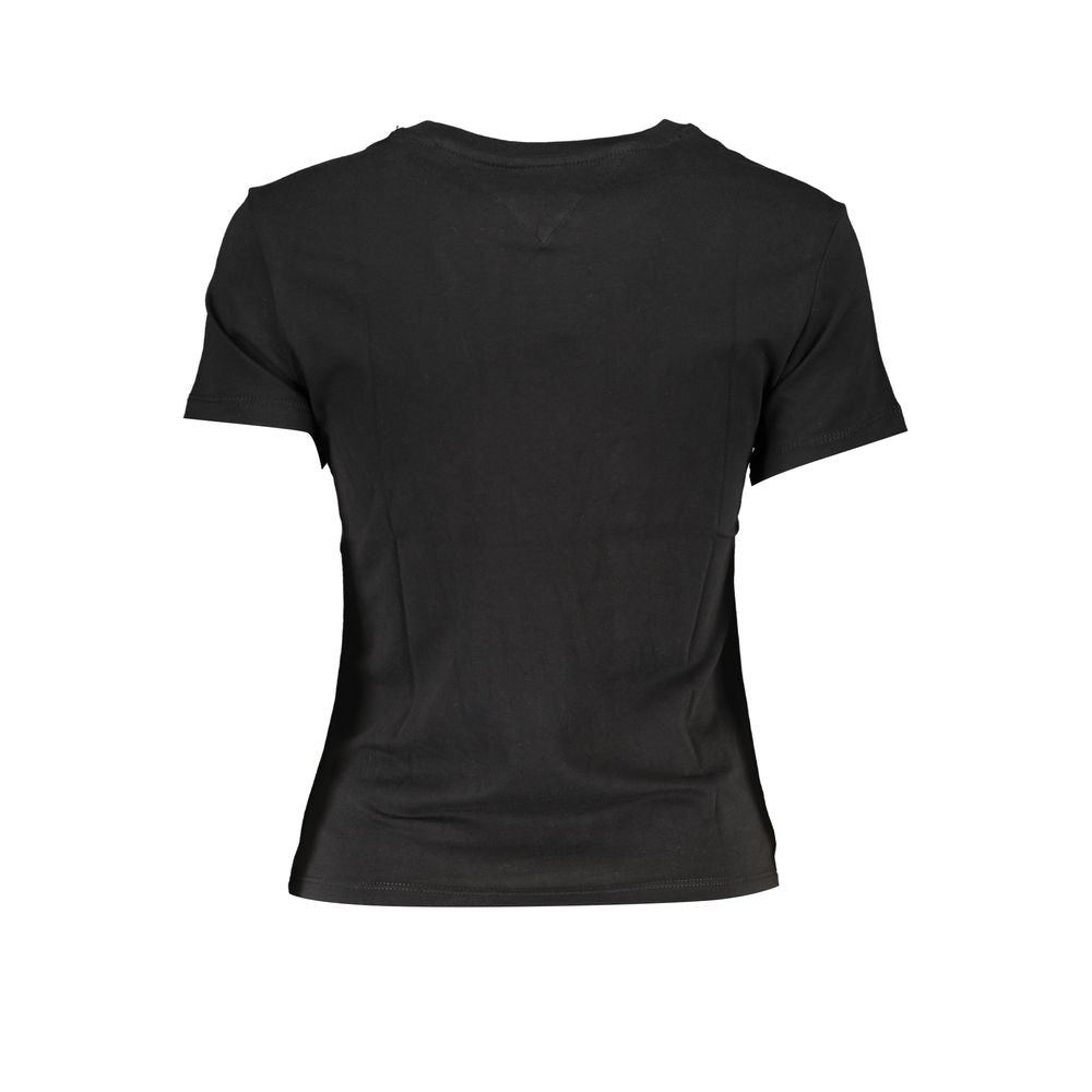 Tommy Hilfiger - Blusa e camiseta pretas de algodão
