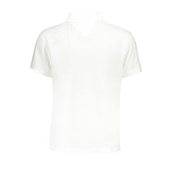 Camisa polo branca de algodão Tommy Hilfiger