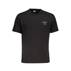 Camiseta Tommy Hilfiger preta de algodão