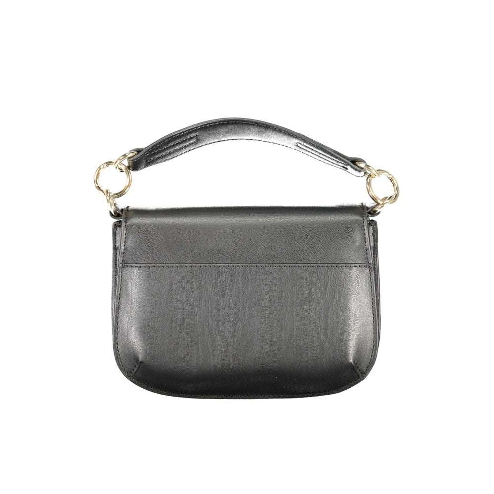 Bolsa Tommy Hilfiger Preta de Polietileno