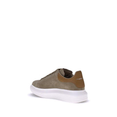 Tênis de couro Alexander McQueen Suede
