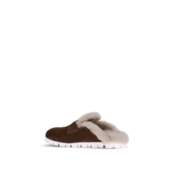Mulas de pele de carneiro Miu Miu