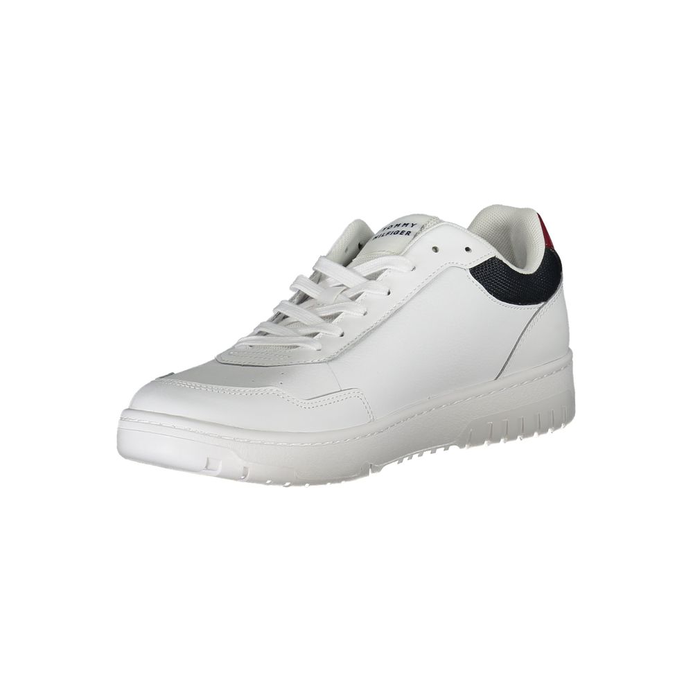Tênis Tommy Hilfiger de couro branco