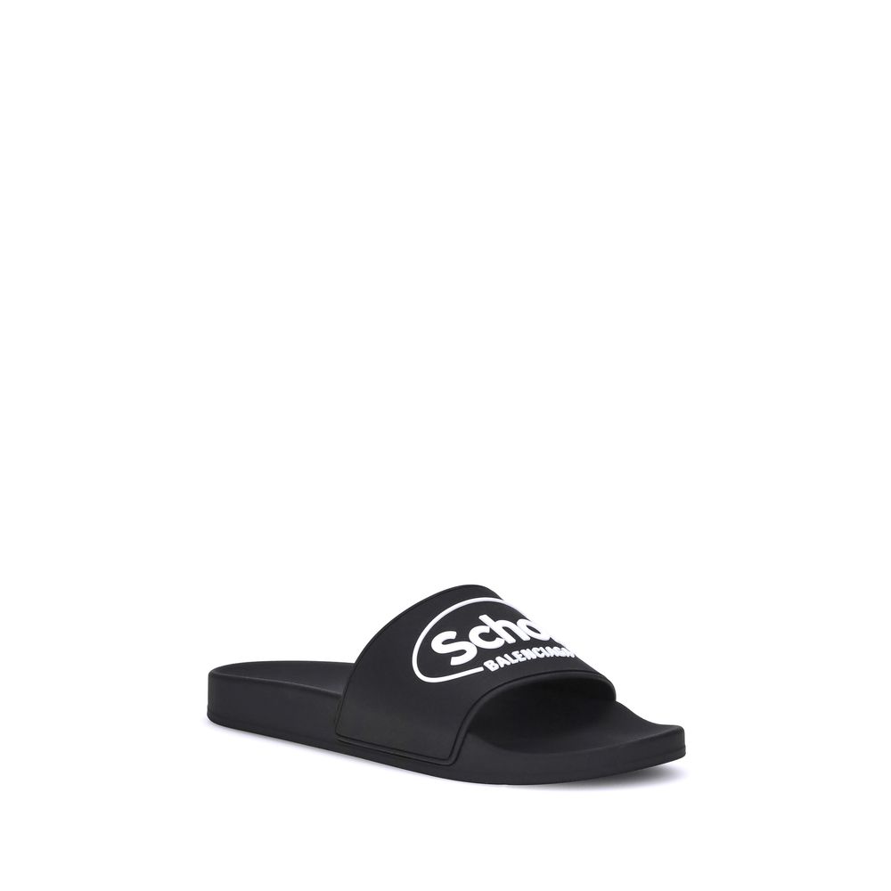 Chinelos de borracha Balenciaga
