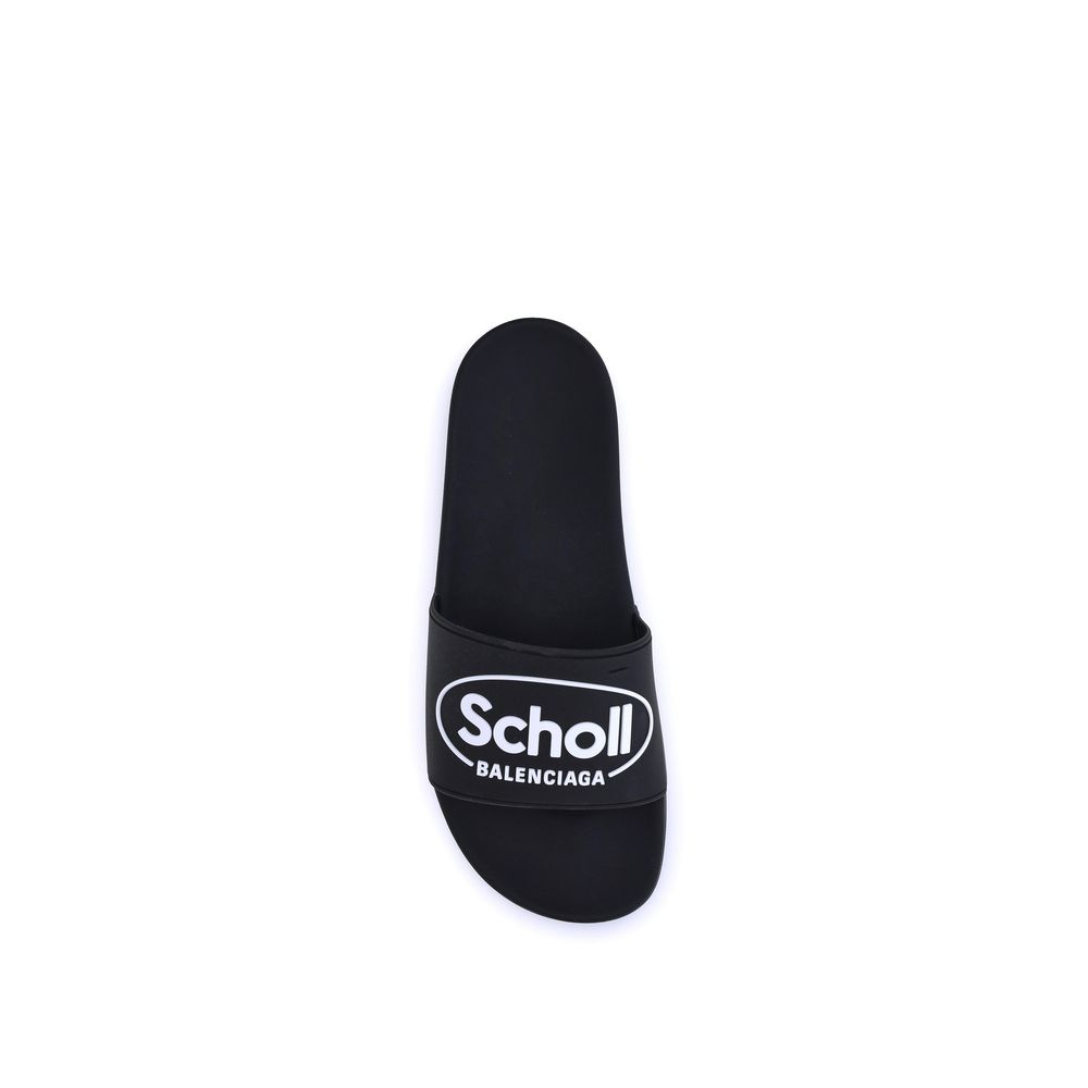 Chinelos de borracha Balenciaga