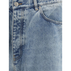 Calça jeans larga Balenciaga
