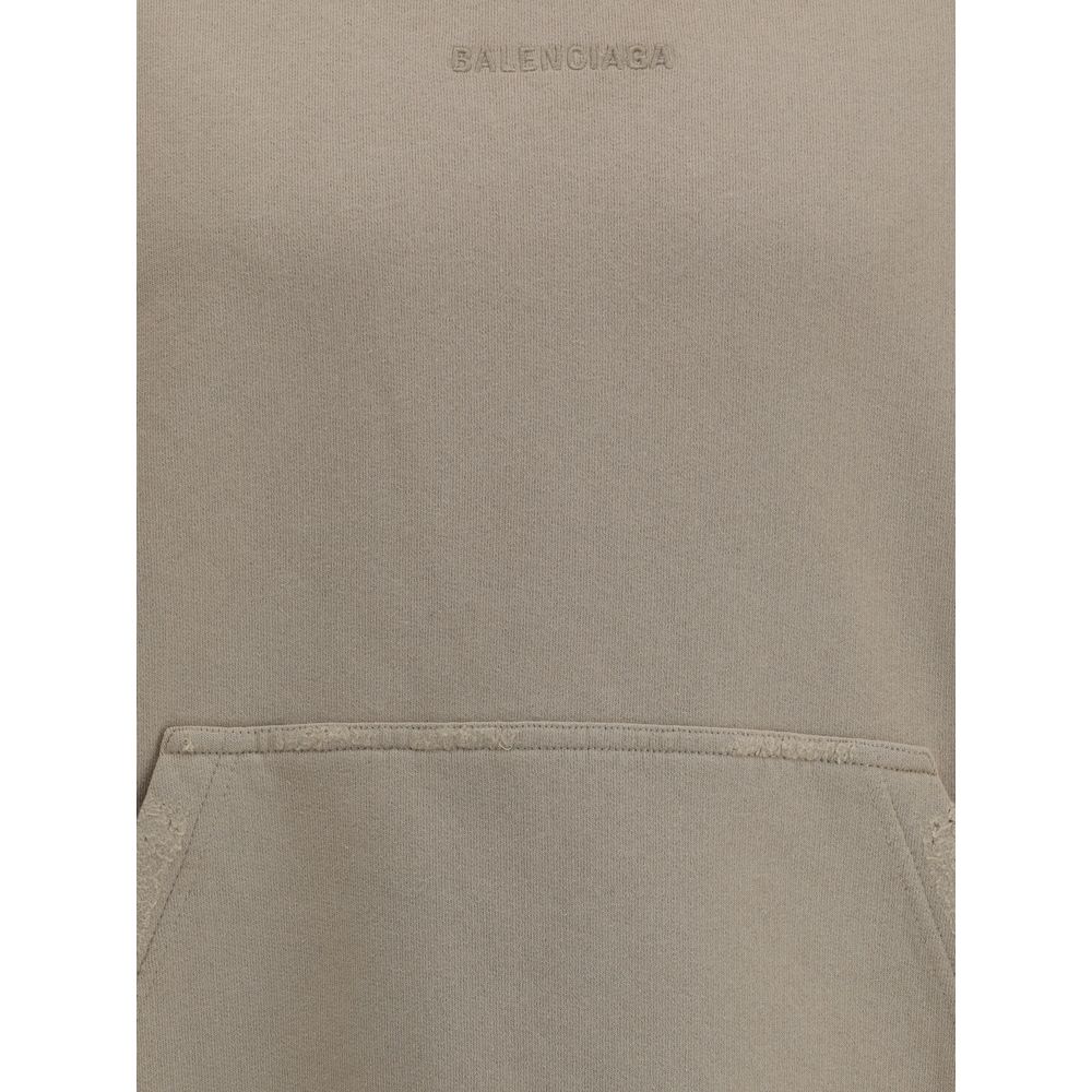 Moletom com capuz oversized da Balenciaga