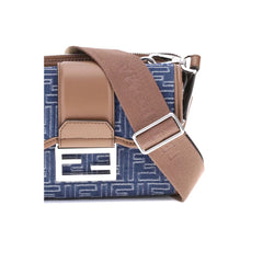 Bolsa de ombro jeans baguette Fendi