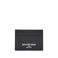 Porta-cartões de couro Balenciaga