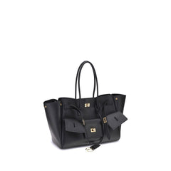 Bolsa de ombro média Balenciaga Bel Air