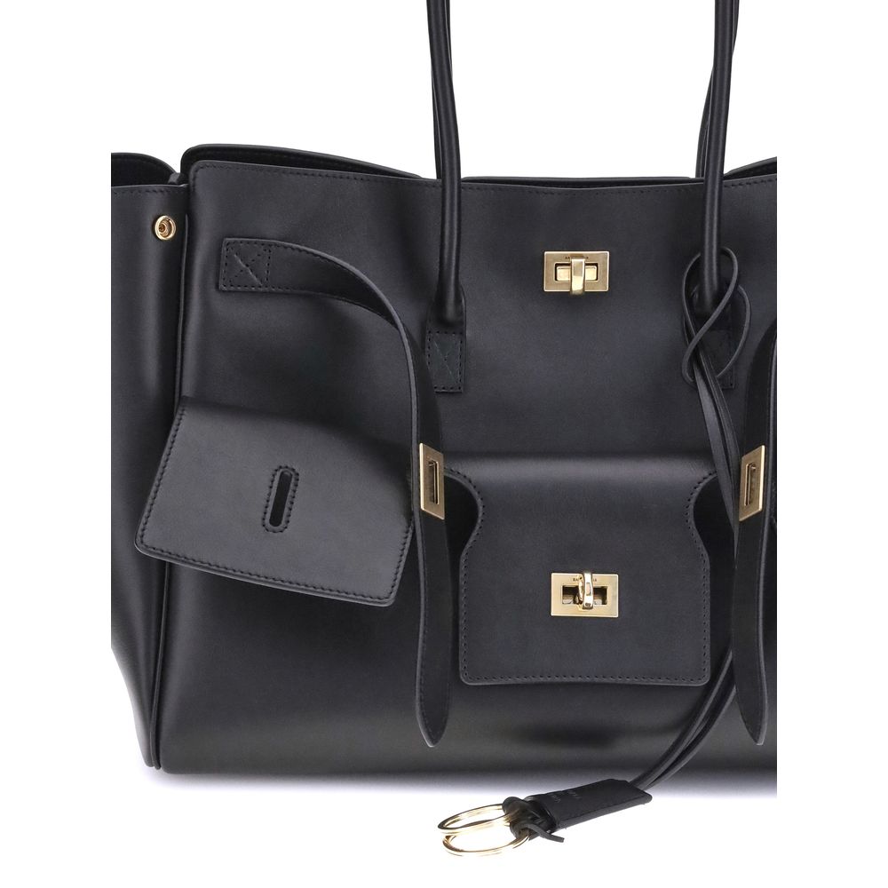 Bolsa de ombro média Balenciaga Bel Air