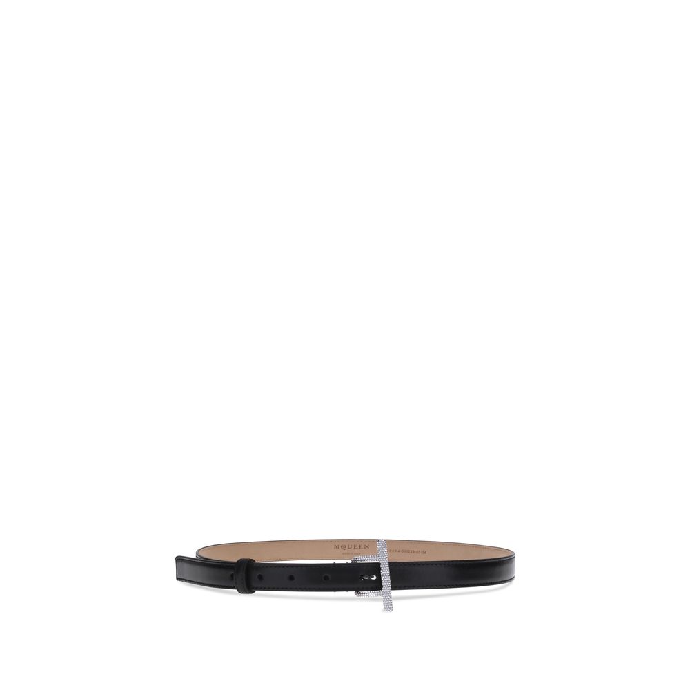 Cinto de couro Alexander McQueen