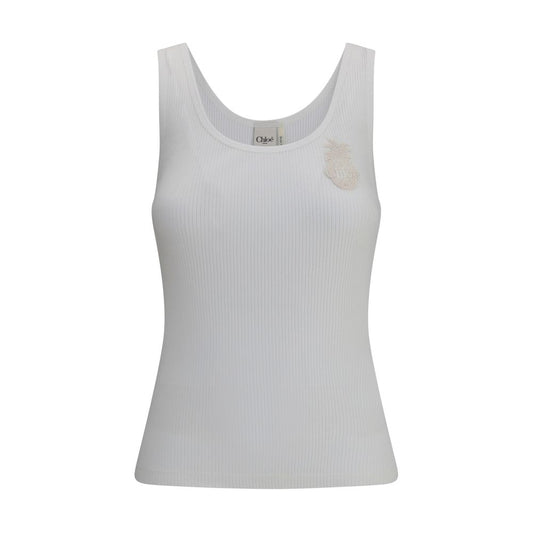 Chloé Ribbed jersey Top